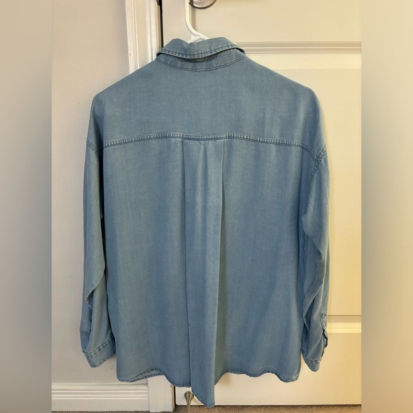 Zara chambray shirt - Picture 2 of 2